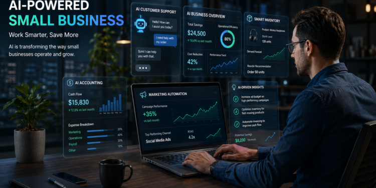 How small businesses use AI to reduce costs