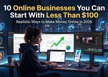 10 Online Businesses You Can Start With Less Than $100 in 2026