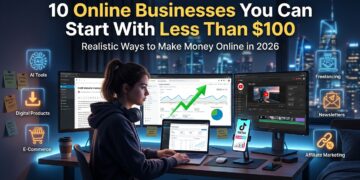 10 Online Businesses You Can Start With Less Than $100 in 2026