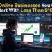 10 Online Businesses You Can Start With Less Than $100 in 2026