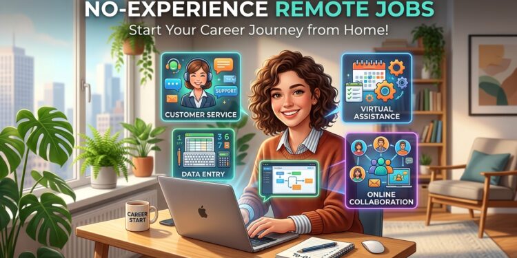 No-experience remote jobs